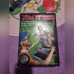 X3D PC Viewer Virtual Reality Headset In Box VINTAGE